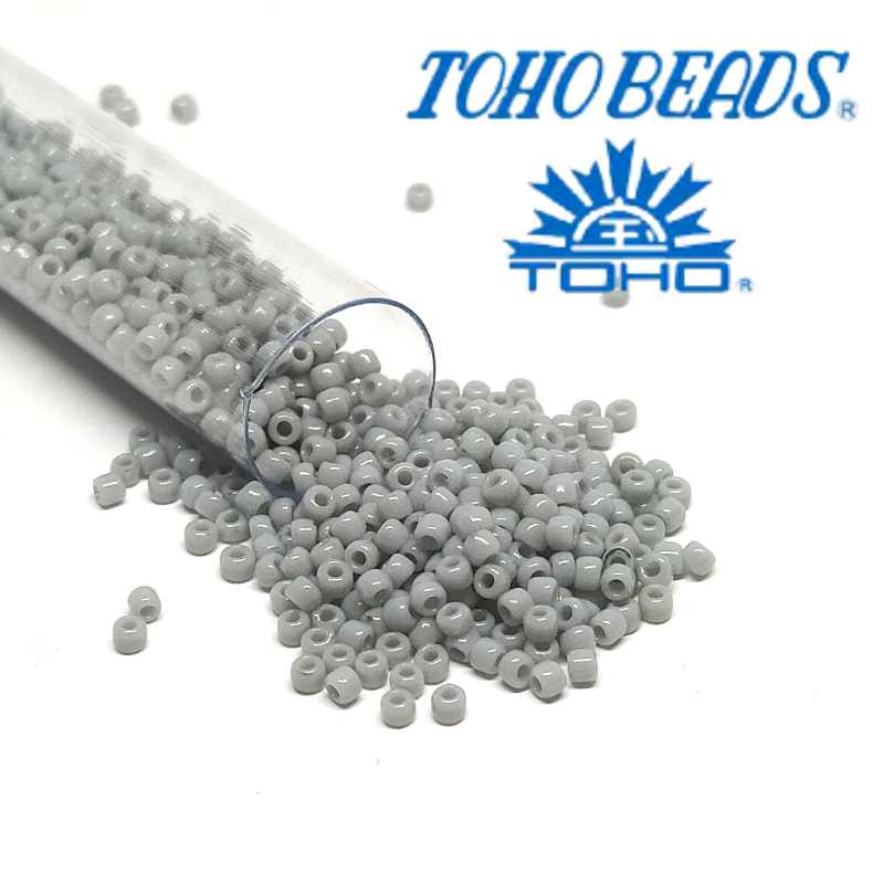 11/0 Toho - rocalla - Opaque Gray - 5gr. col.53 - - Crystaldreams Abalorios