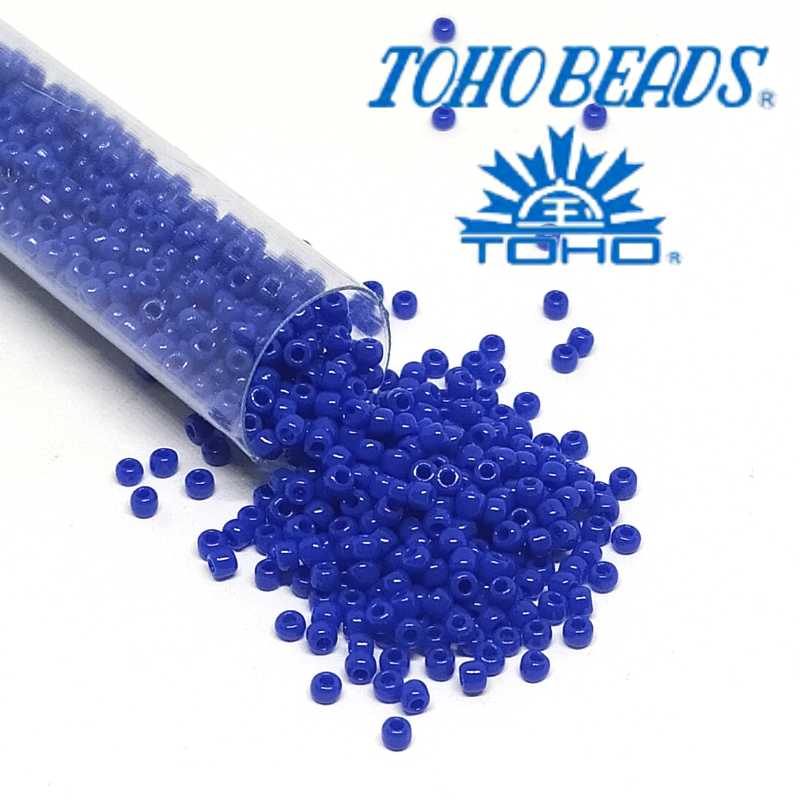 11/0 Toho - rocalla - Opaque Navy Blue - 5gr. col.48 - - Crystaldreams Abalorios