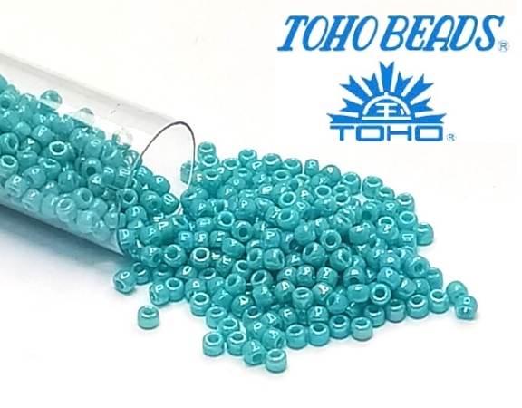 11/0 Toho - rocalla - Opaque Rainbow Turquoise - 5gr. col.413 - - Crystaldreams Abalorios