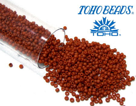 11/0 Toho - rocalla - Semi Glazed Orange - 5gr. col.2611F - - Crystaldreams Abalorios
