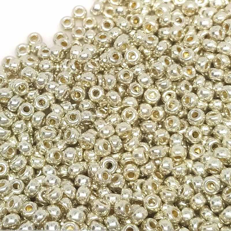 15/0 MIYUKI - rocalla - Duracoat Galvanized Silver - 1 gr. - - Crystaldreams Abalorios