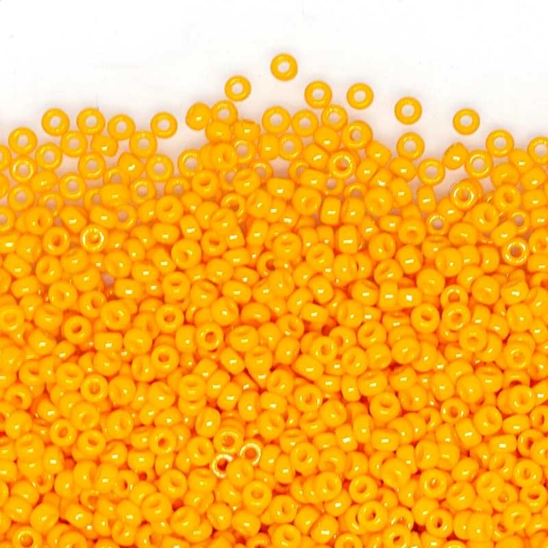 15/0 MIYUKI - rocalla - Duracoat Opaque Light Squash - 1gr. - - Crystaldreams Abalorios