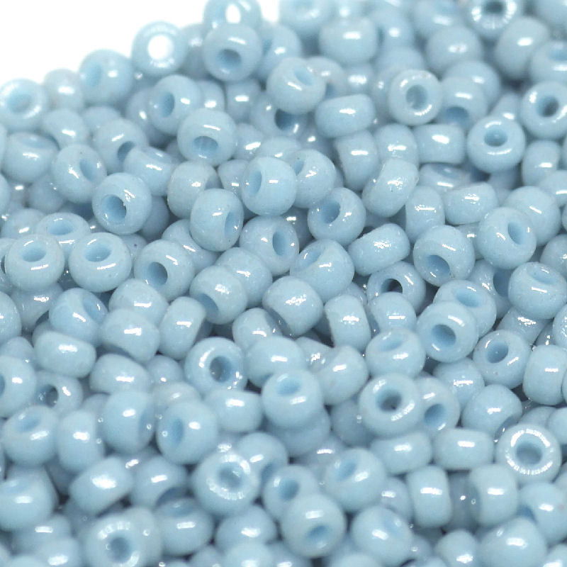 15/0 MIYUKI - rocalla - Duracoat Opaque Moody Blue - 1gr. - - Crystaldreams Abalorios