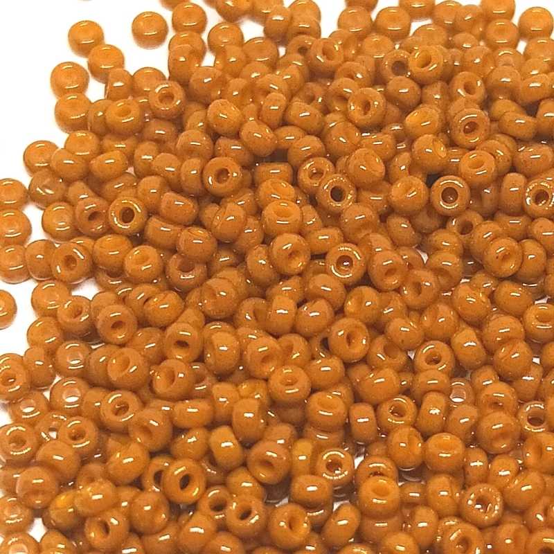 15/0 MIYUKI - rocalla - Duracoat Opaque Persimmon - 1gr. - - Crystaldreams Abalorios