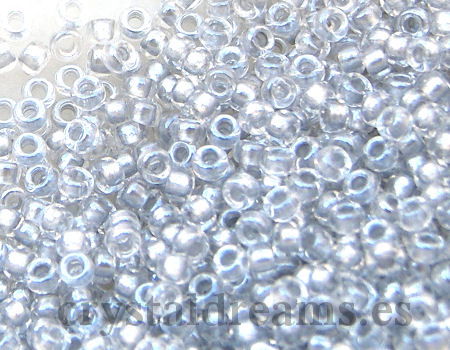 15/0 MIYUKI - rocalla - Galvanized Crystal - 1gr. - - Crystaldreams Abalorios