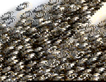 15/0 MIYUKI - rocalla - Galvanized Pewter - 1gr. - - Crystaldreams Abalorios