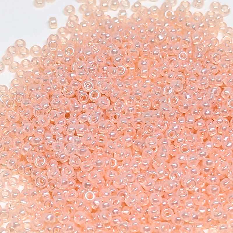 15/0 MIYUKI - rocalla - Lined Crystal Taupe - 1gr. - - Crystaldreams Abalorios