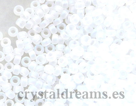 15/0 MIYUKI - rocalla - Matte Crystal AB - 1 gr. - - Crystaldreams Abalorios