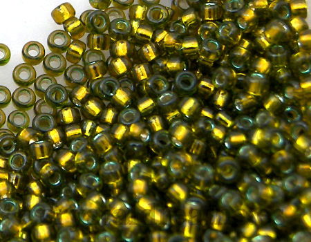 15/0 MIYUKI - rocalla - Smoked Topaz Lined - 1gr. - - Crystaldreams Abalorios