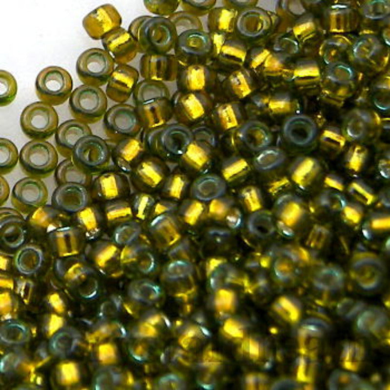 15/0 MIYUKI - rocalla - Smoked Topaz Lined - 1gr. - - Crystaldreams Abalorios