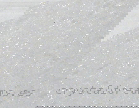 15/0 MIYUKI - rocalla - White Opal - 1gr. - - Crystaldreams Abalorios
