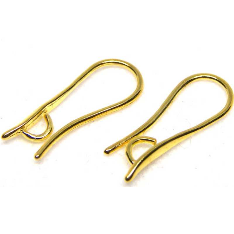 2x Gancho 20x8,5mm Golden Agujero: 2mm - - Crystaldreams Abalorios