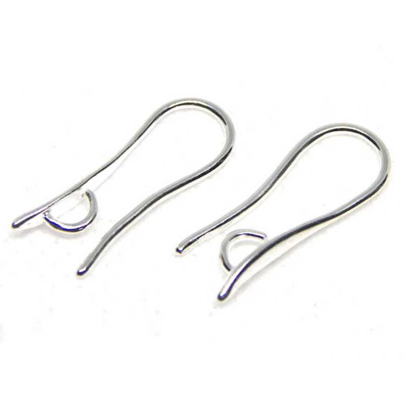 2x Gancho 20x8,5mm Silver Agujero: 2mm - - Crystaldreams Abalorios