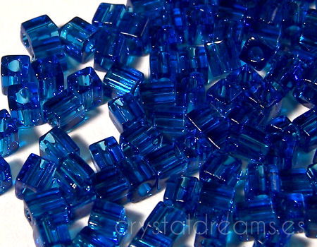 3mm Cubos MIYUKI - 5 gr. pack - Capri Blue - - Crystaldreams Abalorios