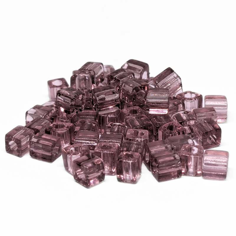 3mm Cubos MIYUKI - 5 gr. pack - Light Amethyst - - Crystaldreams Abalorios