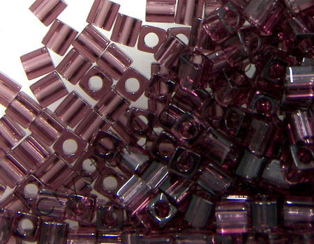 3mm Cubos MIYUKI - 5 gr. pack - Light Plum - - Crystaldreams Abalorios