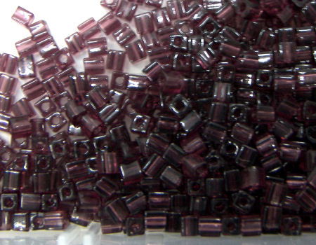 3mm Cubos MIYUKI - 5 gr. pack - Light Plum - - Crystaldreams Abalorios