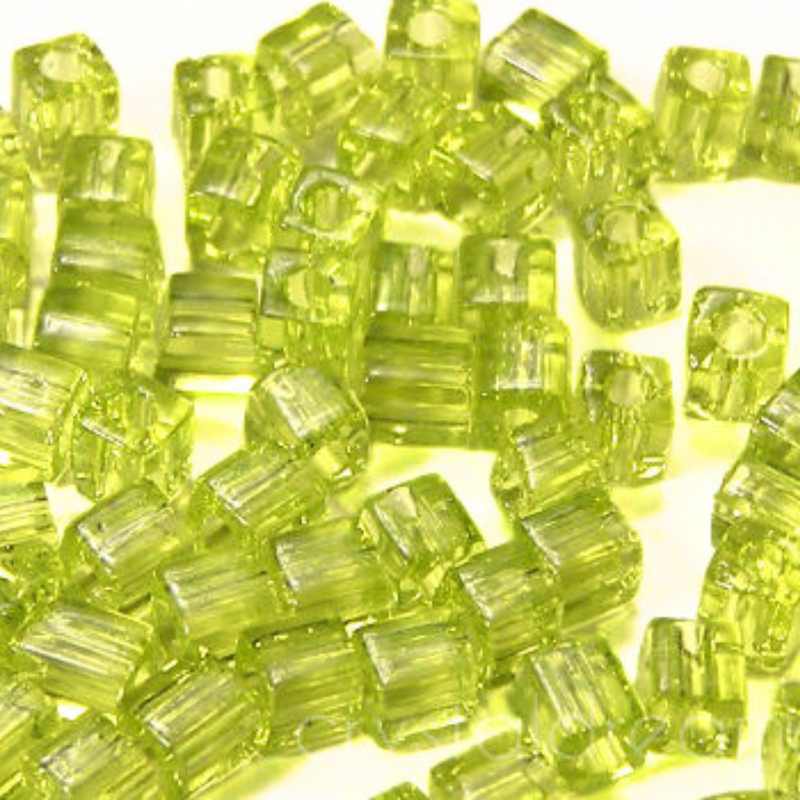 3mm Cubos MIYUKI - 5 gr. pack - Lime -  - Crystaldreams Abalorios