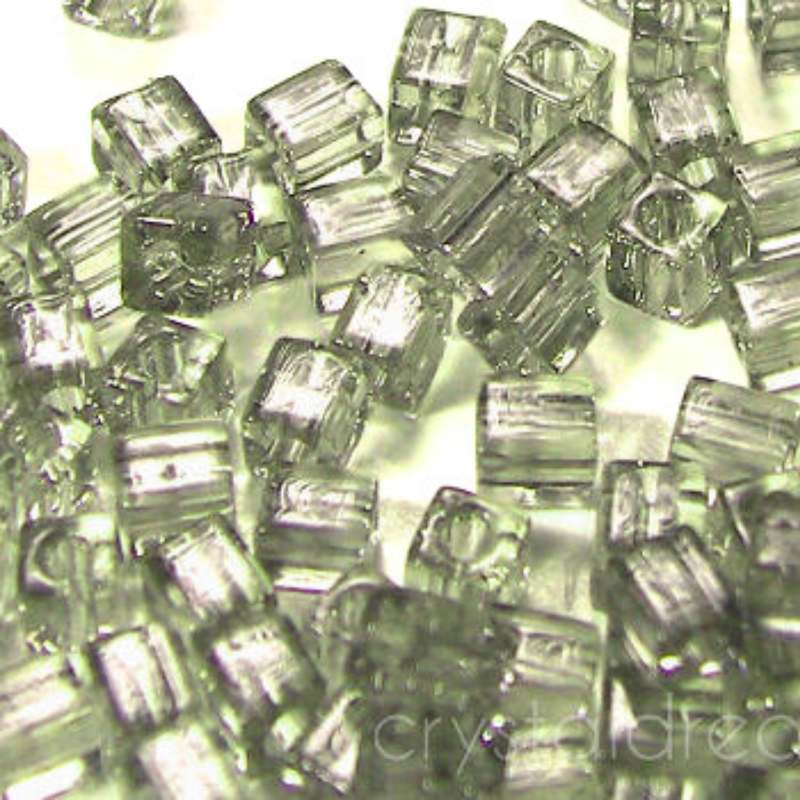 3mm Cubos MIYUKI - 5 gr. pack - Pale Gray Green - - Crystaldreams Abalorios
