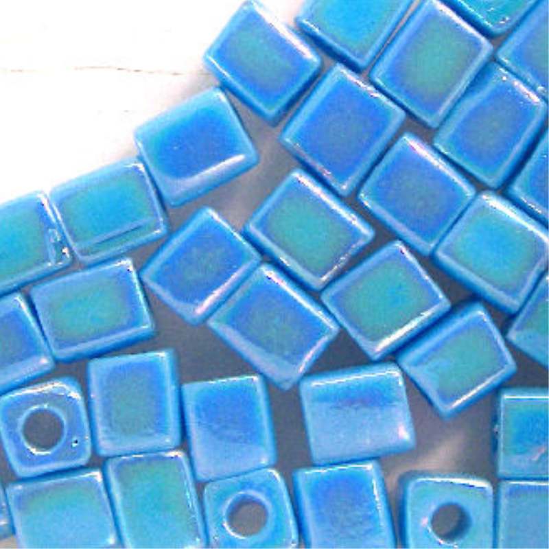 4mm Cubos MIYUKI - 5 gr. pack Op. Rainbow Light Blue - - Crystaldreams Abalorios
