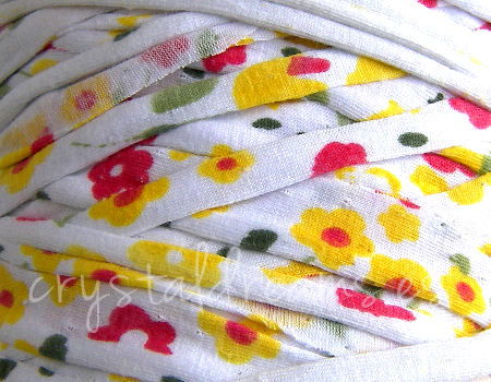 4mm Zpagetti cord - Flowers x 1mt Trapillo - - Crystaldreams Abalorios