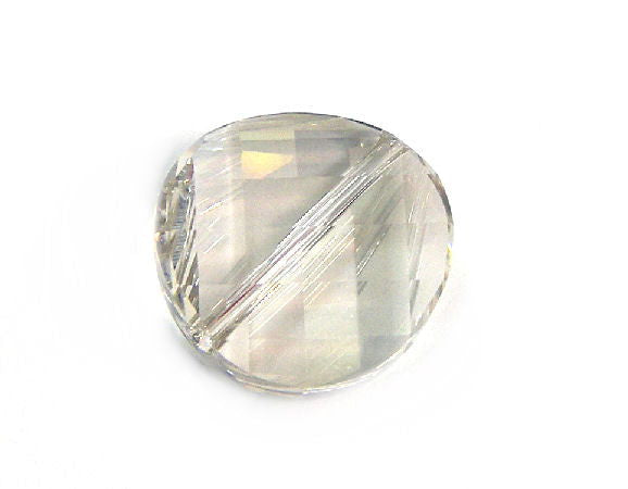 5621 Swarovski Elements® Twist 18mm Black Diamond - - Crystaldreams Abalorios