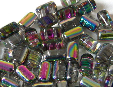 5 gr. Rulla 5x3mm - Crystal Vitrail - - Crystaldreams Abalorios