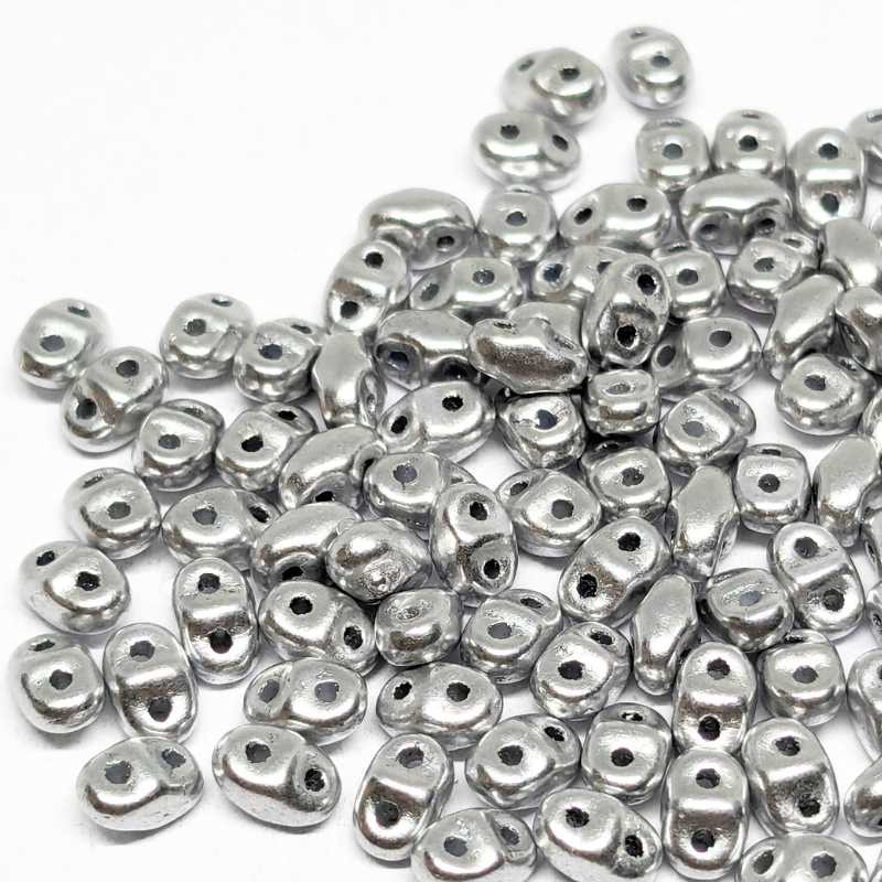 5 gramos Miniduo® 2 x 4mm - Agujeros:0,8mm Color: C.BRONZE ALLUM - - Crystaldreams Abalorios