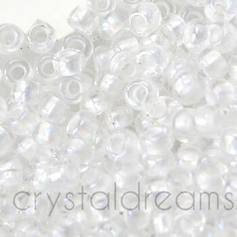 6/0 MIYUKI - rocalla - Crystal - 1gr. - - Crystaldreams Abalorios