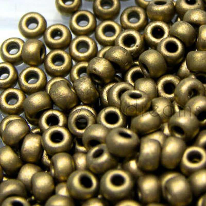 6/0 MIYUKI - rocalla - Metallic Matte Bronze - 1gr. - - Crystaldreams Abalorios