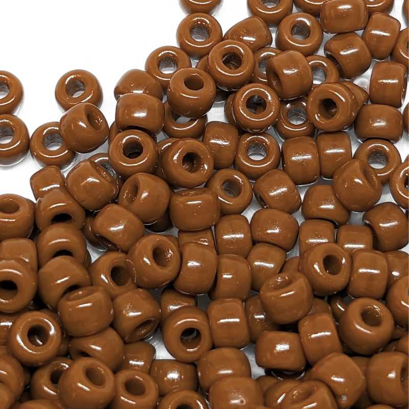 6/0 Matubo Beads - Opaque Umber - 5 gr. - - Crystaldreams Abalorios
