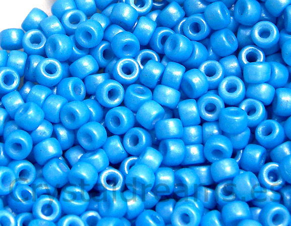 6/0 Matubo Beads - Pearl Shine aqua - 5 gr. - - Crystaldreams Abalorios