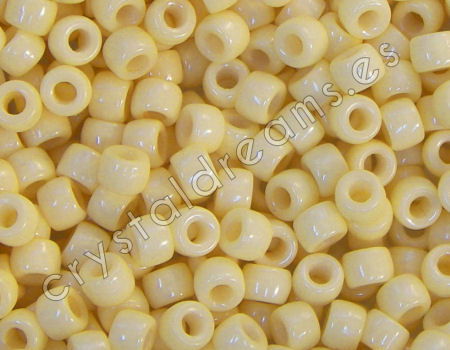 7/0 Matubo Beads - Chalk Orange Lustre - 5gr. - - Crystaldreams Abalorios