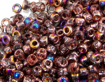 7/0 Matubo Beads - Crystal Sliperit - 5gr. - - Crystaldreams Abalorios