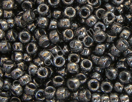 7/0 Matubo Beads - Jet Hematite - 5gr. - - Crystaldreams Abalorios