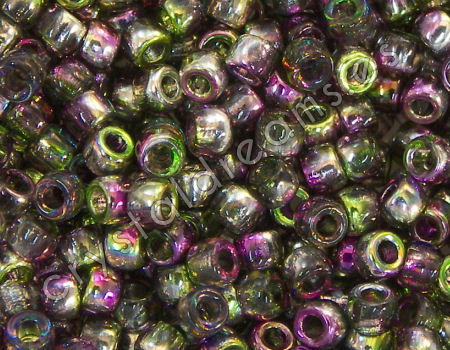 7/0 Matubo Beads - Magic Violet Green - 5gr. - - Crystaldreams Abalorios
