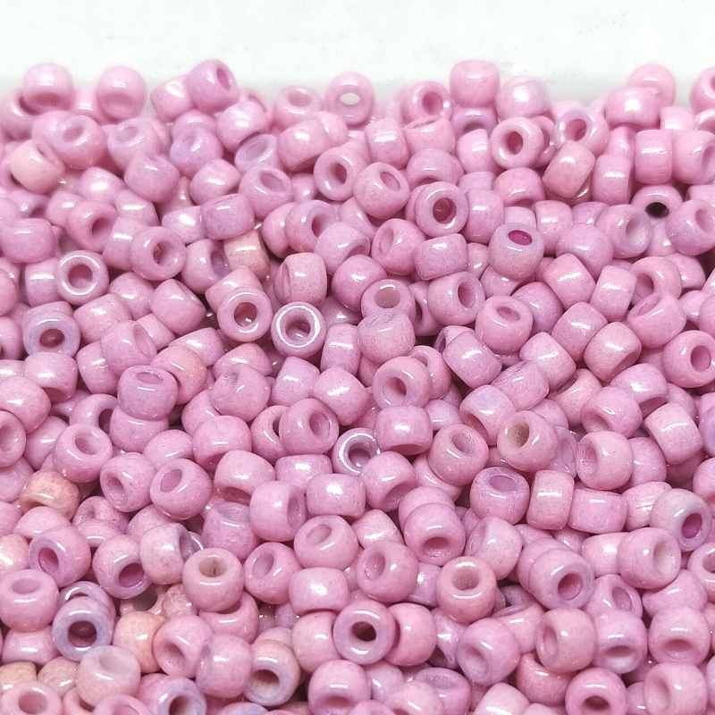 7/0 Matubo Beads - Pink Luster - 5 gr. - - Crystaldreams Abalorios
