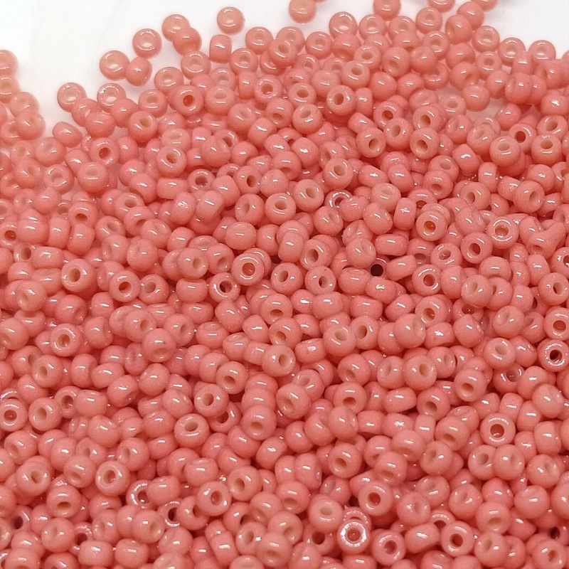 8/0 MIYUKI - rocalla - Duracoat Opaque Light Watermelon - 1gr. - - Crystaldreams Abalorios