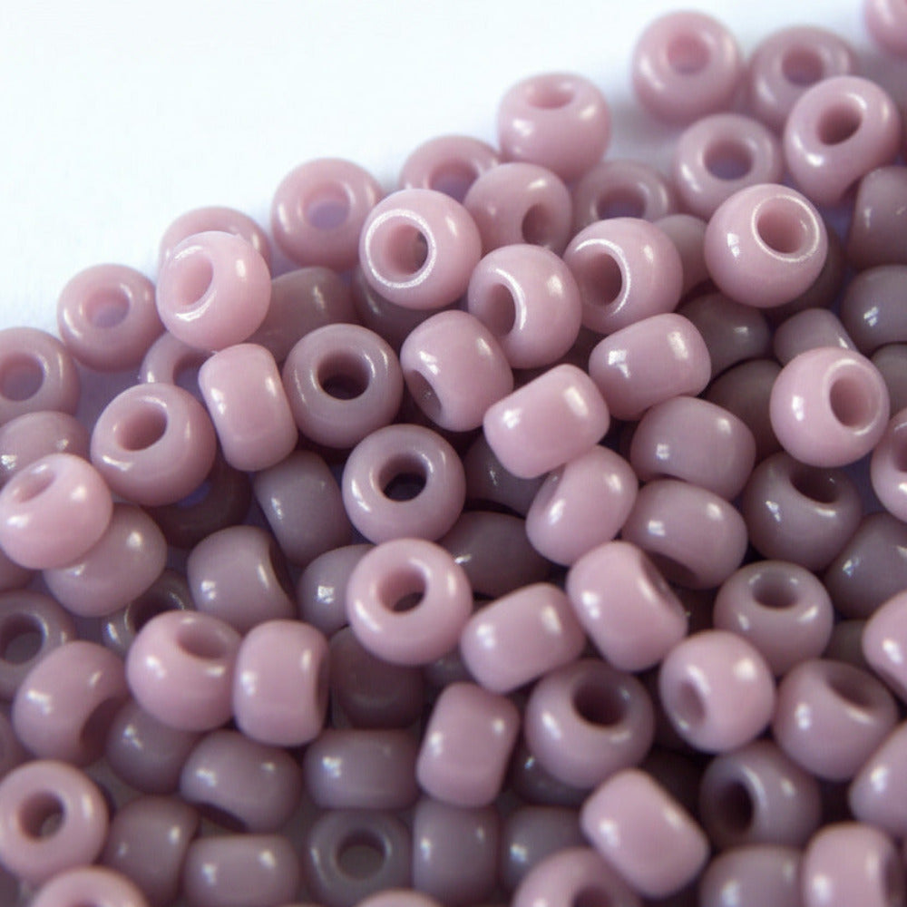 8/0 MIYUKI - rocalla - Opaque Mauve - 1gr. - - Crystaldreams Abalorios