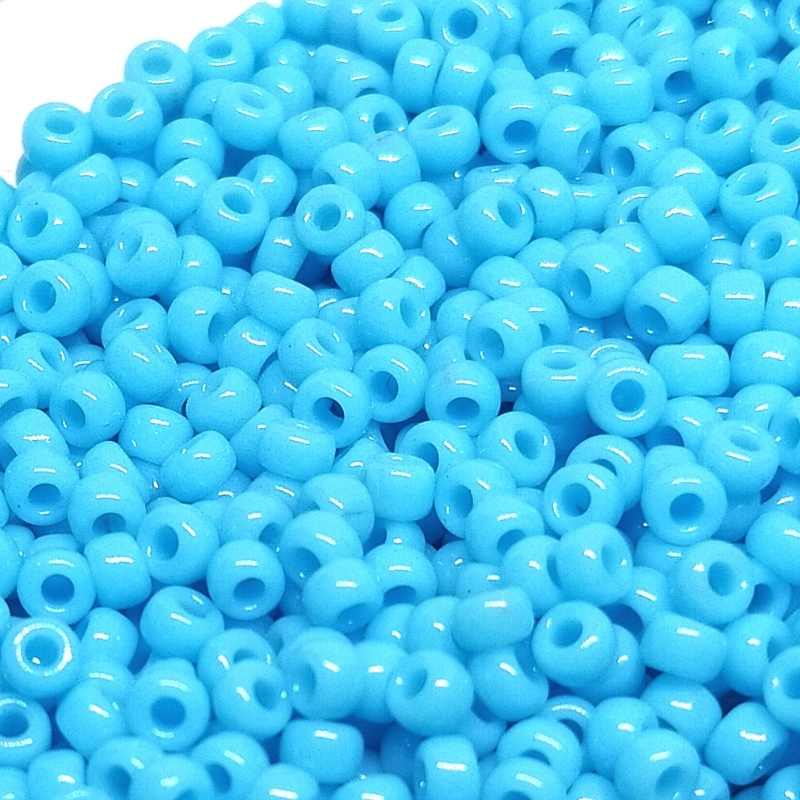 8/0 MIYUKI - rocalla - Opaque Turquoise Blue - 1gr. - - Crystaldreams Abalorios