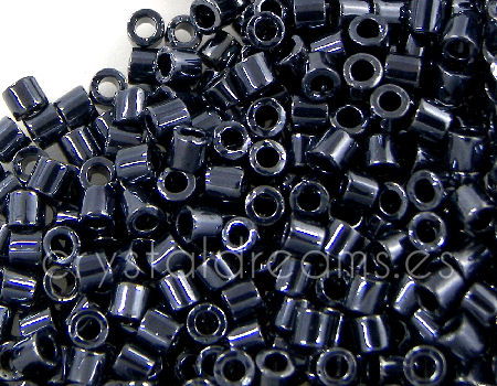 8/0 MIYUKI delica - Gunmetal - 1gr. - - Crystaldreams Abalorios