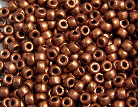 8/0 Matubo Beads - Bronze Red Mate - 5 gr. - - Crystaldreams Abalorios