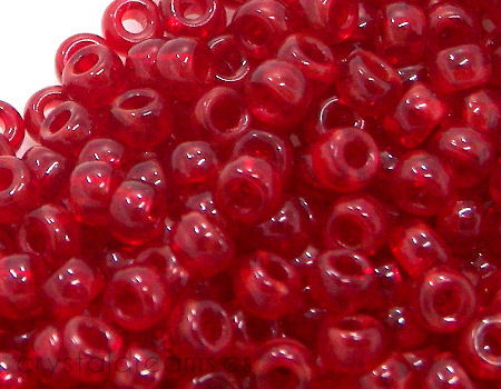 8/0 Matubo Beads - Red Opal - 5 gr. - - Crystaldreams Abalorios