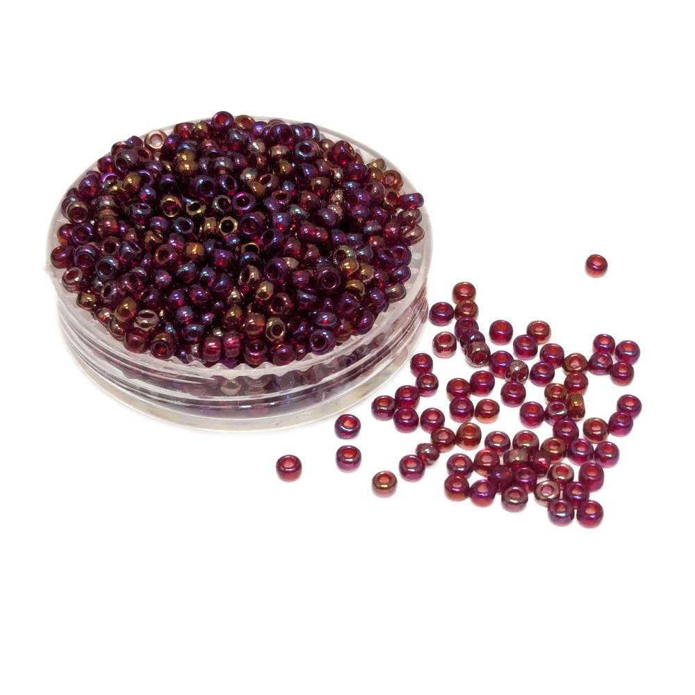 10gr. Rocalla Preciosa 11/0 2mm Ruby AB