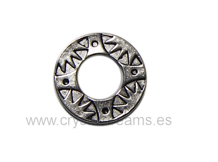 ARO METALICO 15.5mm Agujero: 7.5mm - - Crystaldreams Abalorios