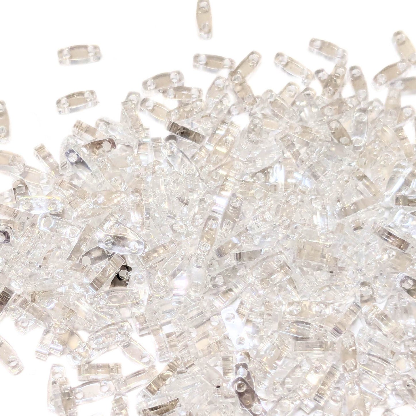 Abalorios Miyuki Quarter Tila Crystal ustered 160