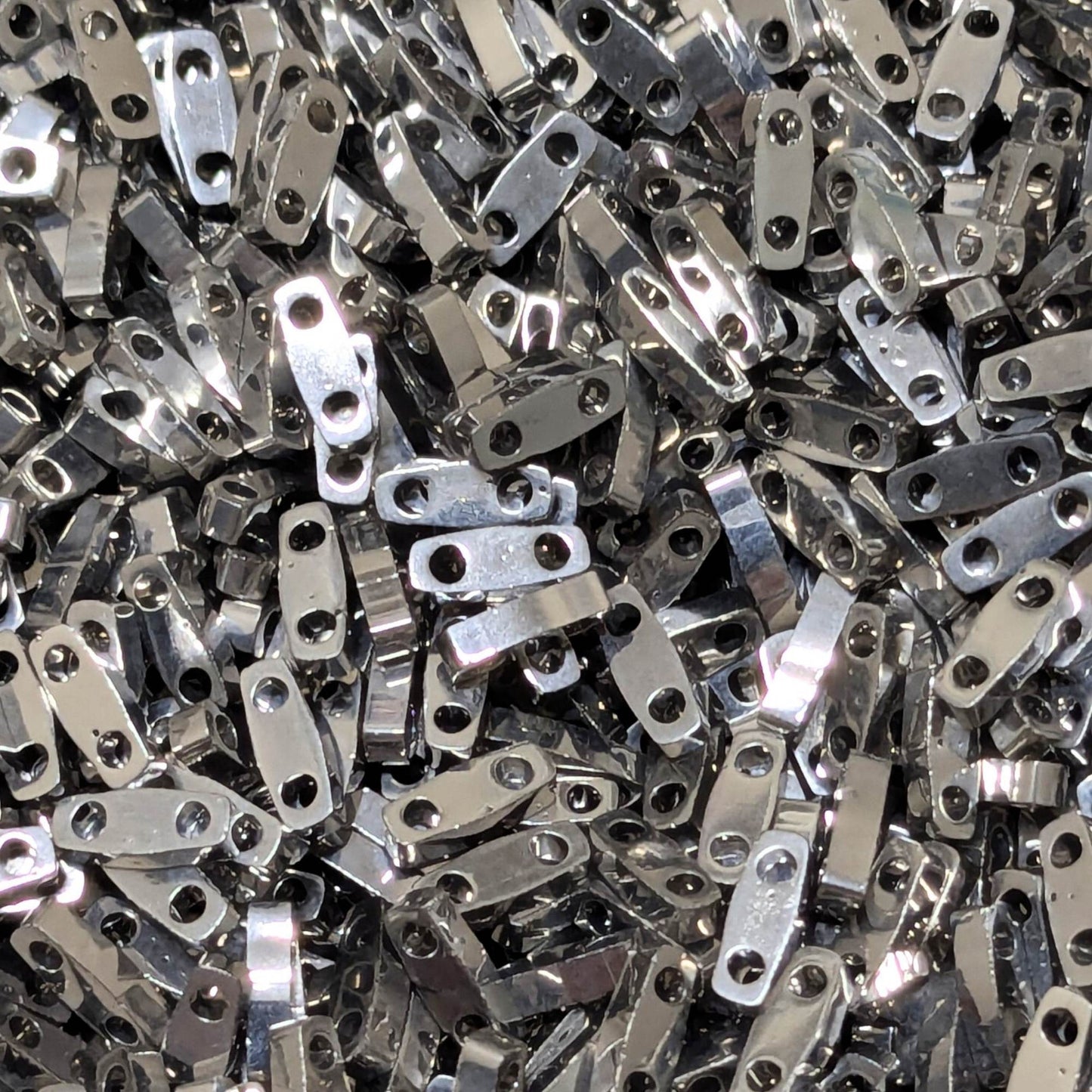 miyuki delica abalorios quarter tila palladium plated