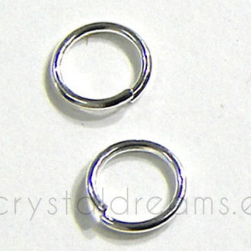 Anilla redonda 12mm Plateada 10 unidades - - Crystaldreams Abalorios