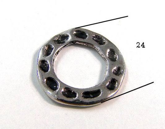 Aro metalico 24mm - - Crystaldreams Abalorios