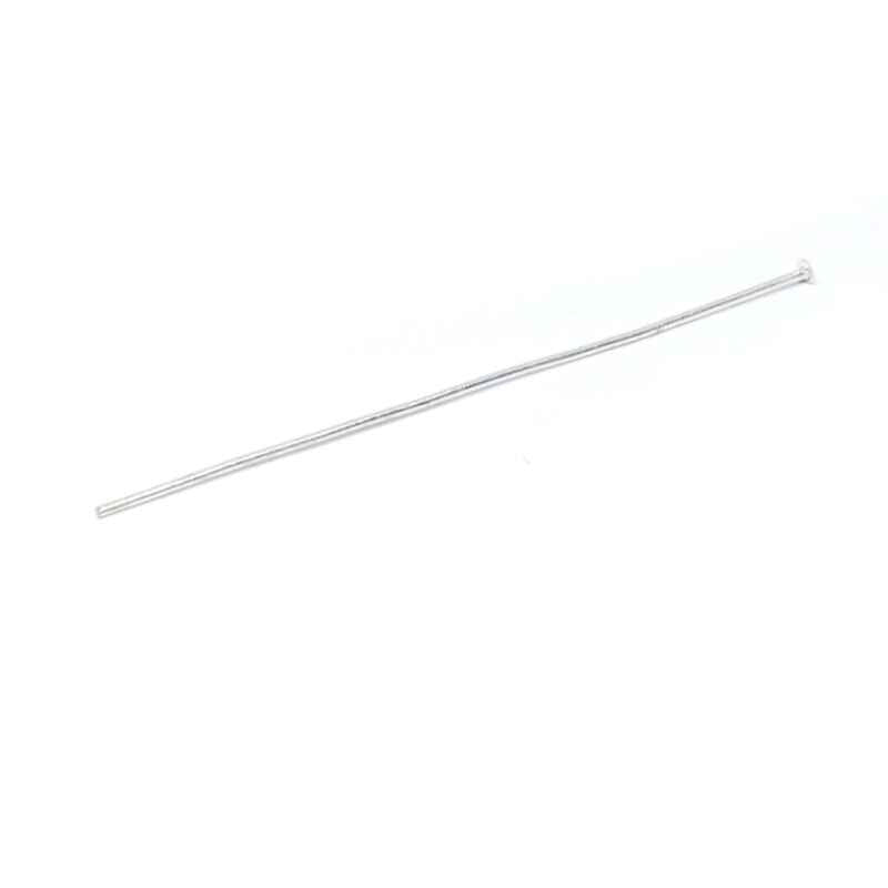 Baston alfiler plata de ley 925 60x0,8mm - - Crystaldreams Abalorios